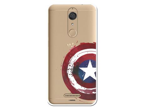 Funda Oficial Escudo Capitan America para Wiko View