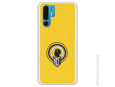 Funda Oficial Hercules escudo fondo amarillo para Huawei P30 Pro