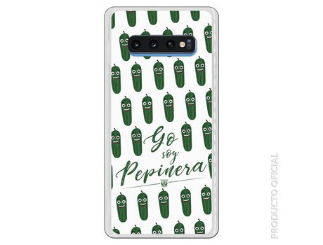 Funda Oficial Leganés yo soy pepinera blanca para Samsung Galaxy S10 Plus