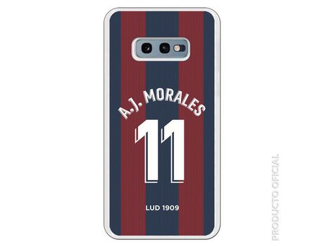 Funda Oficial Levante Unión Deportiva A.J.Morales 1a Equipación SS18 para Samsung Galaxy S10e