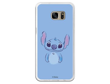 Funda Oficial Lilo y Stitch azul Samsung Galaxy S7 Edge