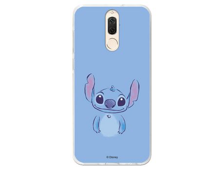Funda Oficial Lilo y Stitch azul Huawei Mate 10 Lite