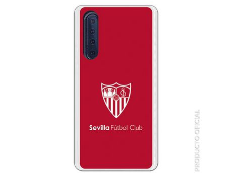Funda Oficial Sevilha Monocromático fondo Rojo para Huawei P30