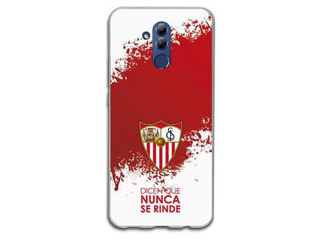 Funda Oficial Sevilha FC Nunca se Rinde mancha Rojo para Huawei Mate 20 Lite