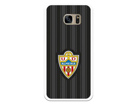 Funda Oficial UD Almería fondo negro para Samsung Galaxy S7 Edge