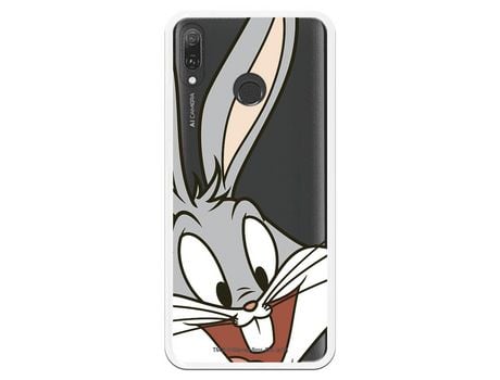 Funda Oficial Warner Bros Bugs Bunny Transparente para Huawei Y9 2019 - Looney Tunes