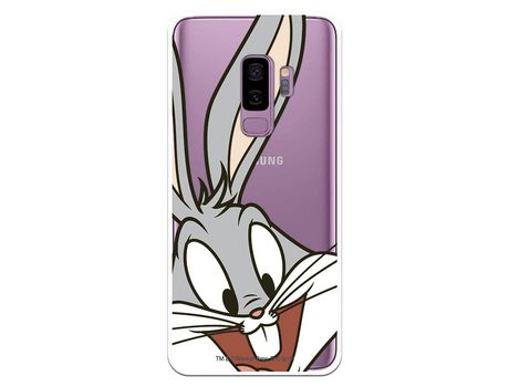 Funda Oficial Warner Bros Bugs Bunny Transparente para Samsung Galaxy S9 Plus - Looney Tunes