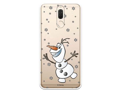 Funda para Huawei Mate 10 Lite Oficial de Disney Olaf Transparente - Frozen