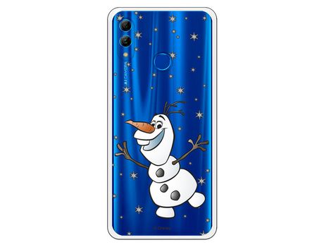 Funda para Huawei P Smart 2019 Oficial de Disney Olaf Transparente - Frozen