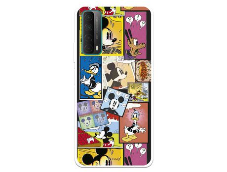 Funda para Huawei P Smart 2021 Oficial de Disney Mickey Comic - Clásicos Disney