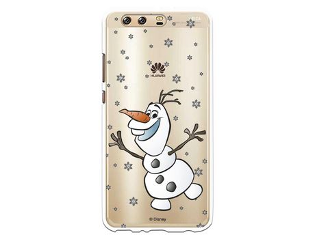 Funda para Huawei P10 Plus Oficial de Disney Olaf Transparente - Frozen