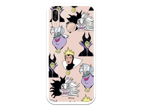 Funda para Huawei P20 Lite Oficial de Disney Villanas Patrón