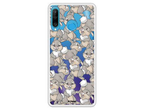Funda para Huawei P30 Lite Oficial de Disney Tambor Patrones - Bambi