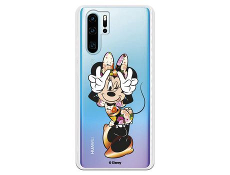 Funda para Huawei P30 Pro Oficial de Disney Minnie Posando - Clásicos Disney