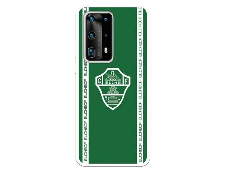 Funda para Huawei P40 Pro Plus del Elche CF Escudo Fondo Verde - Licencia Oficial Elche CF