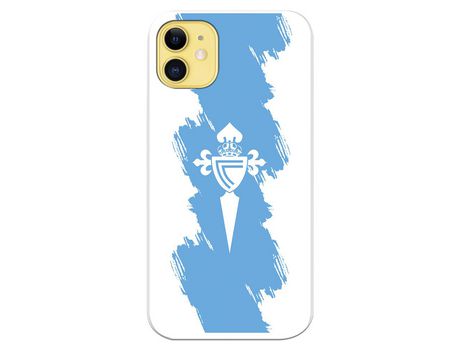Funda para iPhone 11 del Celta Escudo Trazo azul - Licencia Oficial RC Celta