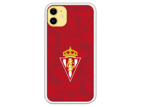 Funda para iPhone 11 del Gijón Trama Roja - Licencia Oficial