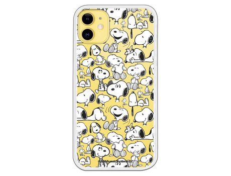 Funda para iPhone 11 Oficial de Peanuts Snoopy siluetas - Snoopy