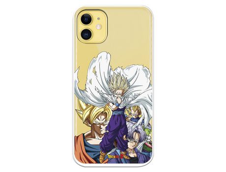 Funda para iPhone 11 Oficial de Dragon Ball Guerreros Saiyans - Dragon Ball