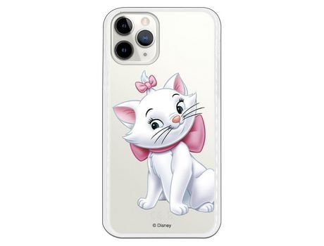 Funda para iPhone 11 Pro Oficial de Disney Marie Silueta - Los Aristogatos