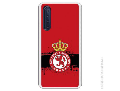 Funda Oficial Cultural y Deportiva Leonesa Escudo fondo rojo para Huawei P30
