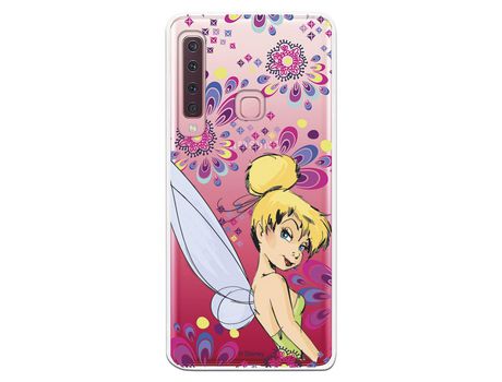 Funda Oficial Disney Campanilla Flores Transparente para Samsung Galaxy A9 2018 - Peter Pan