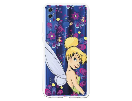 Funda Oficial Disney Campanilla Flores Transparente para Huawei Honor 8X - Peter Pan