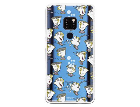 Funda Oficial Disney Chip Potts Siluetas Transparente para Huawei Mate 20