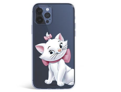 Funda para iPhone 12 Pro Max Oficial de Disney Marie Silueta - Los Aristogatos