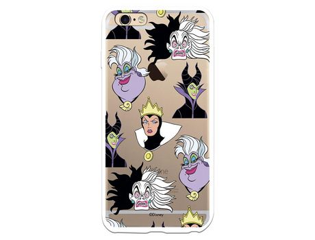 Funda para iPhone 6 Plus Oficial de Disney Villanas Patrón