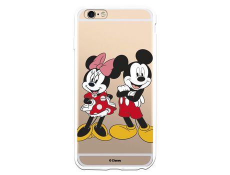 Funda para iPhone 6 Plus Oficial de Disney Mickey y Minnie Posando - Clásicos Disney