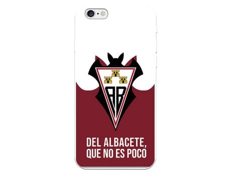 Funda para iPhone 6S del Albacete Escudo Del Albacete que no es poco - Licencia Oficial