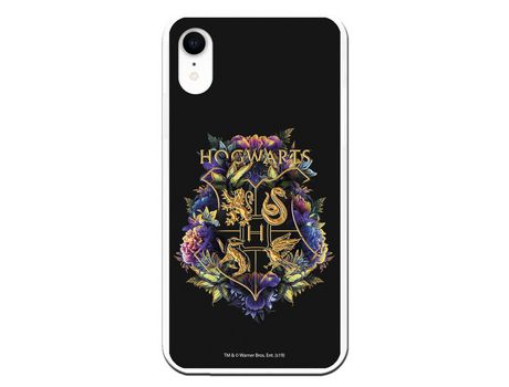 Funda para iPhone XR Oficial de Harry Potter Hogwarts Floral - Harry Potter