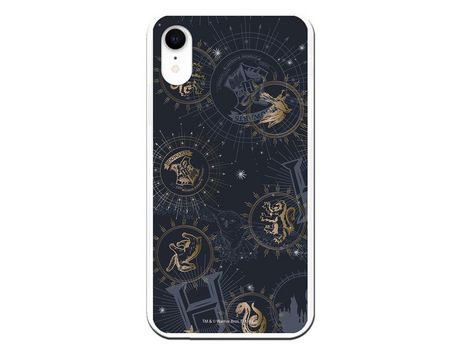 Funda para iPhone XR Oficial de Harry Potter Insignias Constelaciones - Harry Potter
