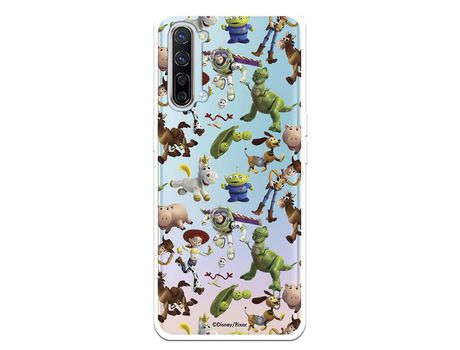 Funda para Oppo Find X2 Lite Oficial de Disney Muñecos Toy Story Siluetas - Toy Story