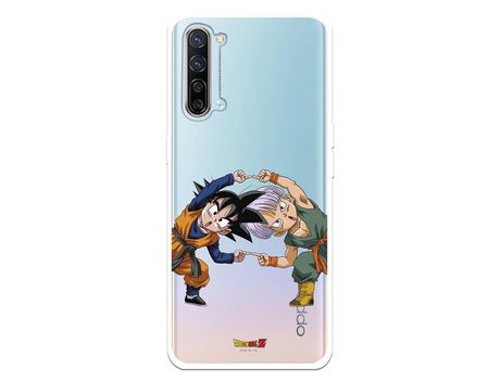 Funda para Oppo Find X2 Lite Oficial de Dragon Ball Goten y Trunks Fusión