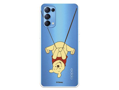 Funda para Oppo Find X3 Lite Oficial de Disney Winnie Columpio - Winnie The Pooh