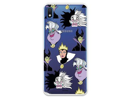 Funda para Samsung Galaxy A10 Oficial de Disney Villanas Patrón