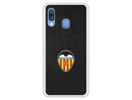 Funda para Samsung Galaxy A20E del Valencia Franjas Negras - Licencia Oficial Valencia CF
