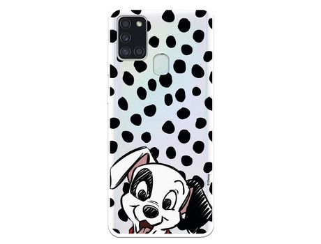Funda para Samsung Galaxy A21S Oficial de Disney Cachorro Manchas - 101 Dalmatas