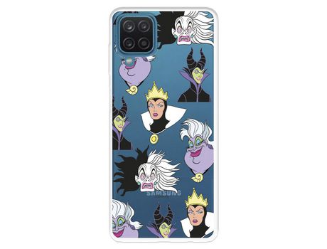 Funda para Samsung Galaxy A22 4G Oficial de Disney Villanas Patrón