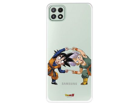 Funda para Samsung Galaxy A22 5G Oficial de Dragon Ball Goten y Trunks Fusión