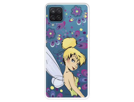 Funda para Samsung Galaxy A22 4G Oficial de Disney Campanilla Flores - Peter Pan