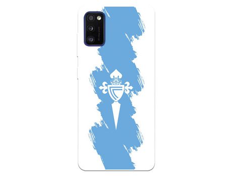 Funda para Samsung Galaxy A41 del Celta Escudo Trazo azul - Licencia Oficial RC Celta
