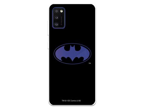 Funda para Samsung Galaxy A41 Oficial de DC Comics Batman Logo Transparente - DC Comics