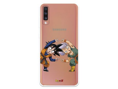 Funda para Samsung Galaxy A70 Oficial de Dragon Ball Goten y Trunks Fusión