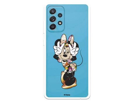Funda para Samsung Galaxy A52 5G Oficial de Disney Minnie Posando - Clásicos Disney