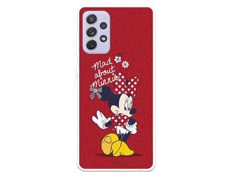 Funda para Samsung Galaxy A72 5G Oficial de Disney Minnie Mad About - Clásicos Disney