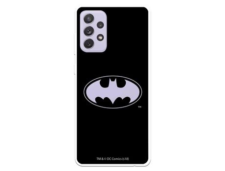 Funda para Samsung Galaxy A72 5G Oficial de DC Comics Batman Logo Transparente - DC Comics