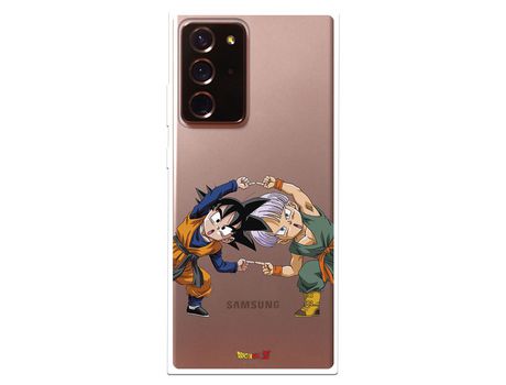 Funda para Samsung Galaxy Note 20 Ultra Oficial de Dragon Ball Goten y Trunks Fusión